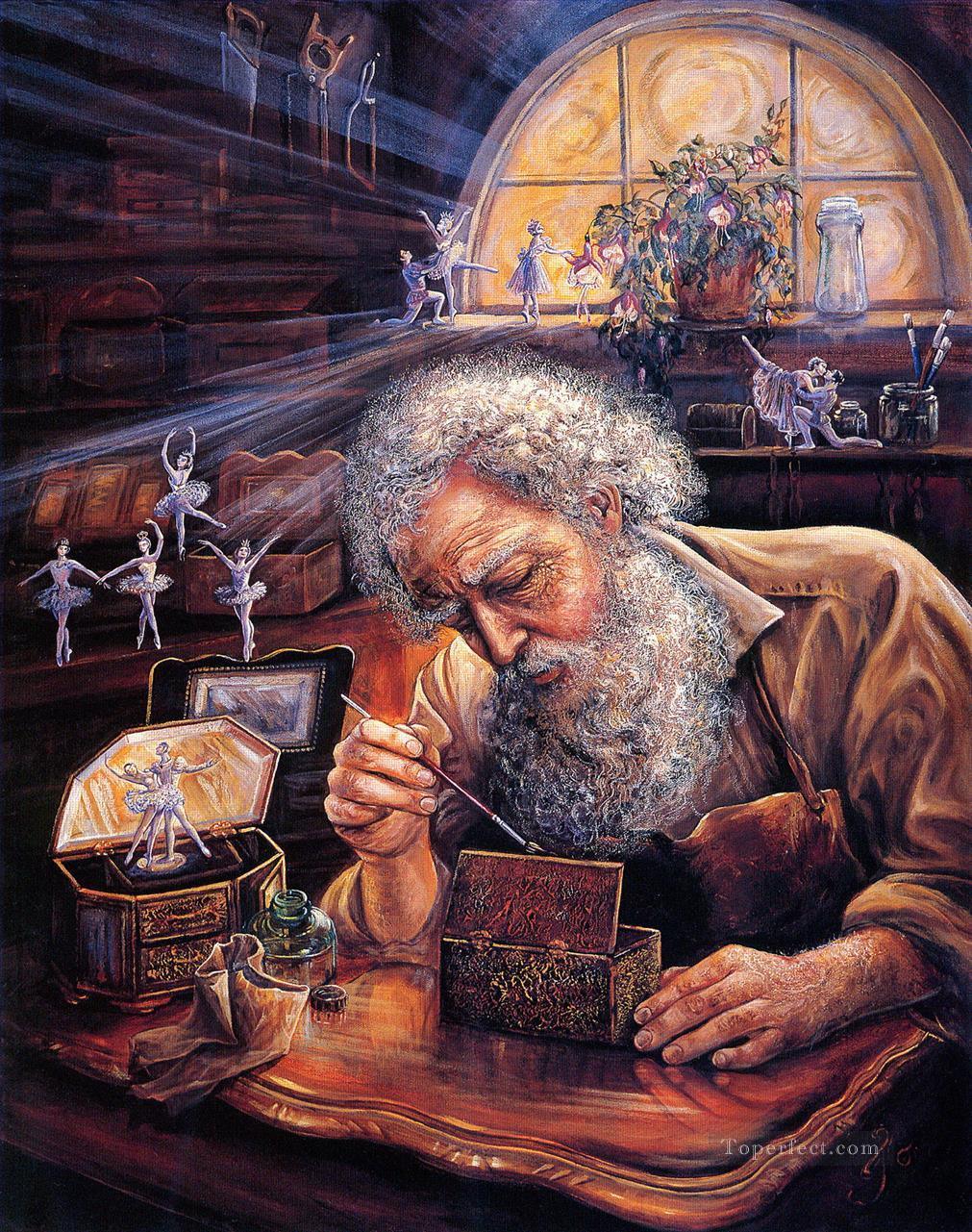 JW 魔法のオルゴール ファンタジー油絵